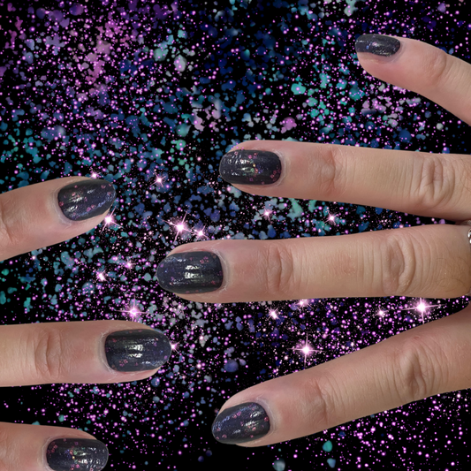 Black Glitter